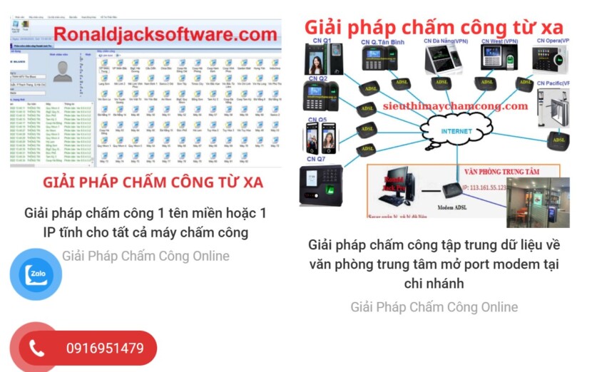 giai phap cham cong cho nhan vien