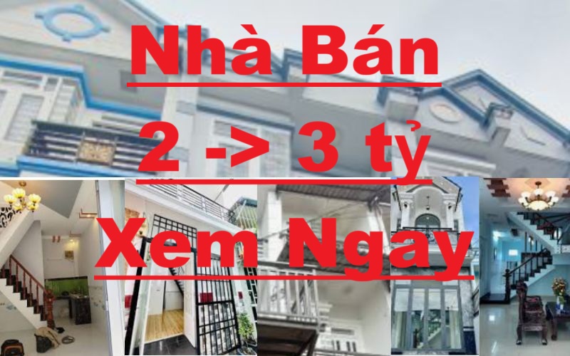 Bán Nhà đất quận 12 giá từ 2 tỷ đến 20 tỷ 18 Nha Ban 2 3 tuy quan 12