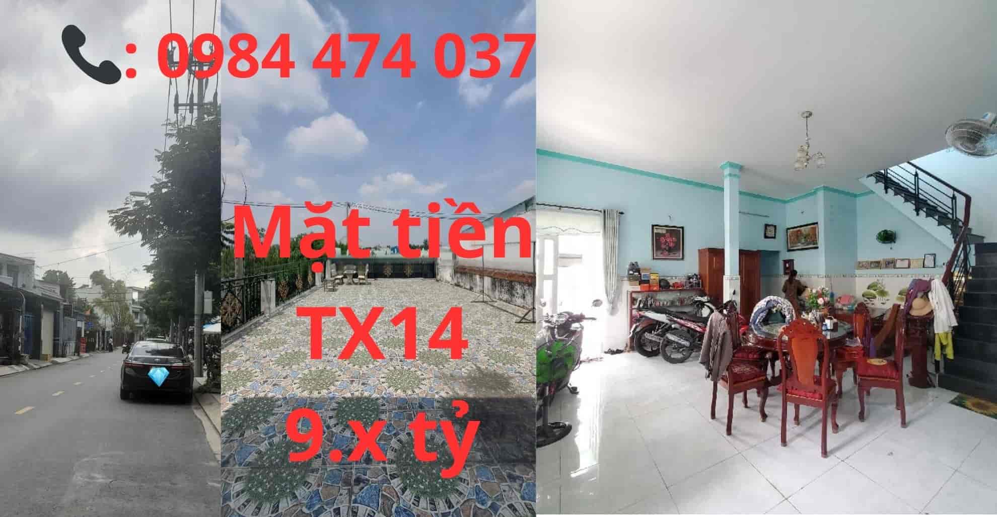 Bán Nhà Mặt Tiền Đường Thạnh Xuân 14 Quận 12 – Nở Hậu Đẹp 1 Nha ban thanh xuan 14