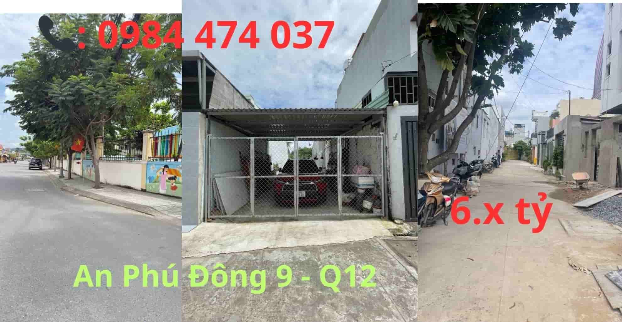 Bán đất 6.3 tỷ Phường An Phú Đông Quận 12 4.7x21.5m Hẻm xe tải 1 Ban dat an phu dong 9