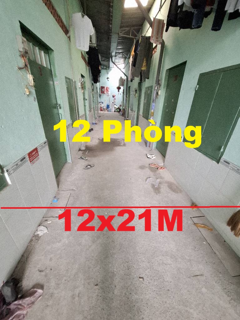 Bán Dãy Nhà Trọ Thạnh Lộc 19 Quận 12 – 12 Phòng Thu Nhập Ổn Định 24tr 5 Ban day tro quan 12