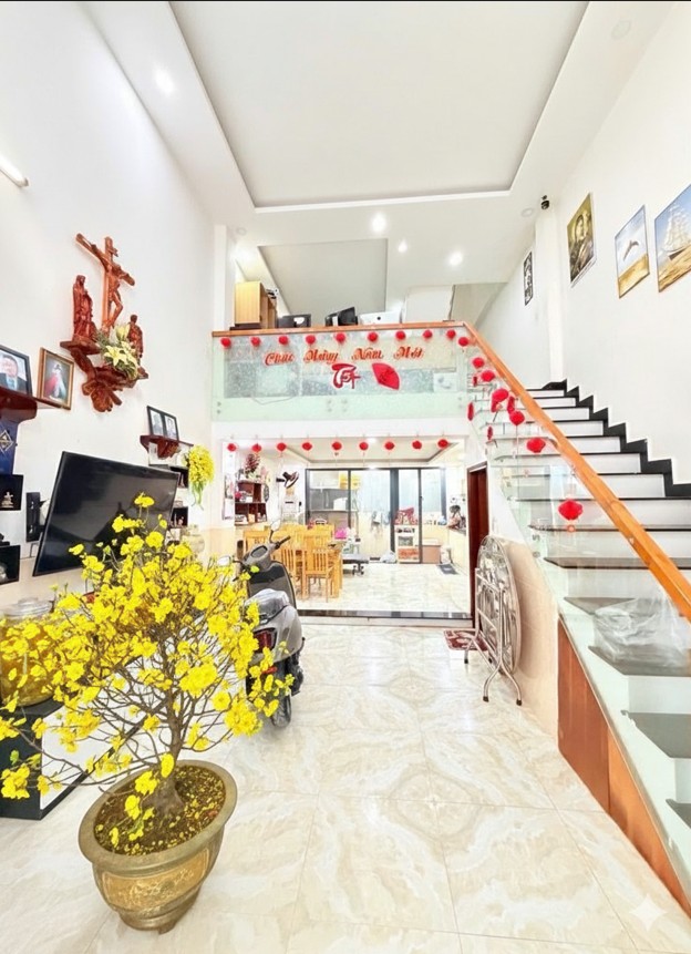 Bán Nhà Hẻm 8m Hạnh Lộc 15 An Phú Đông – Nhà Mới 4 Tầng, Giá 5 Tỷ Nhỉnh 1 bán nhà thạnh lộc quận 12