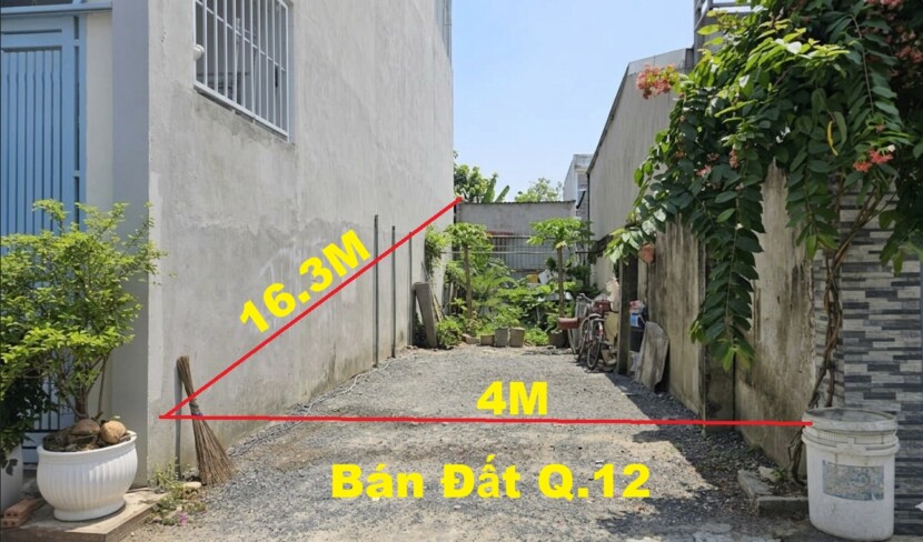 Bán đất Thạnh Lộc 17 Quận 12