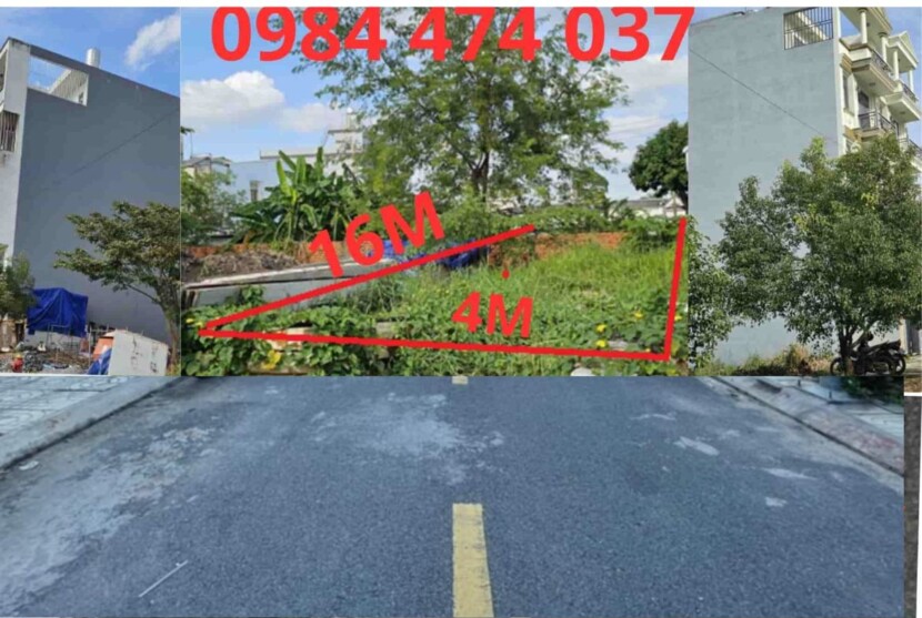 bán đất hà huy giáp gần cầu phú long