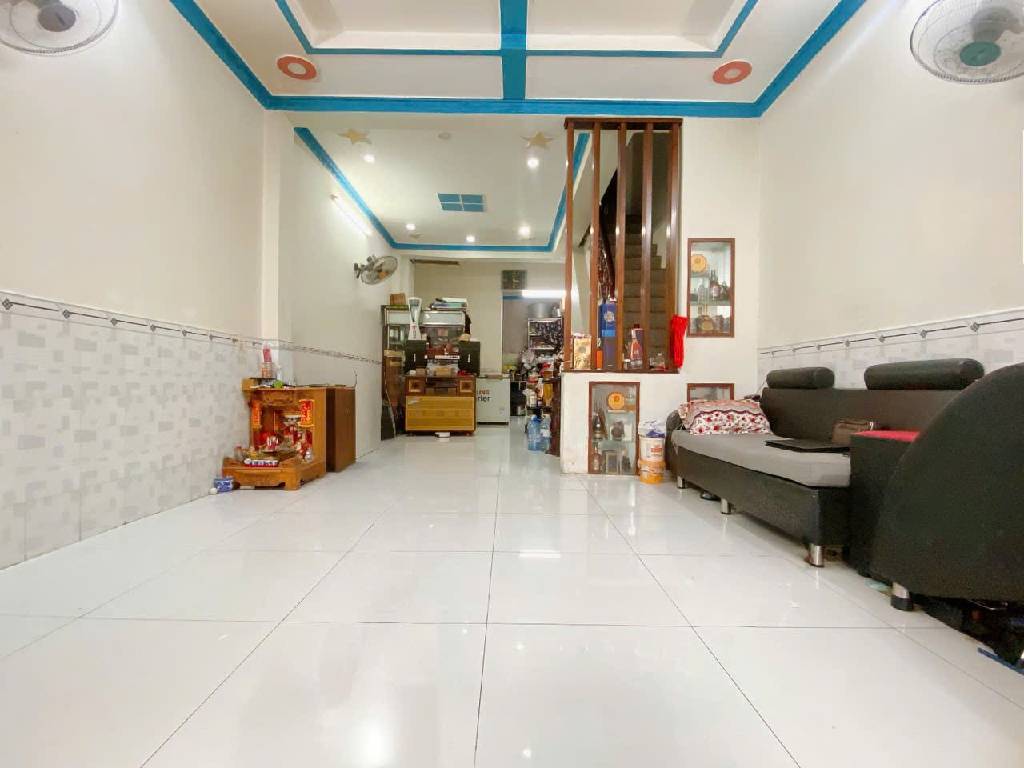 Bán nhà hẻm 151 Nguyễn Thị Kiêu Thới An Quận 12, DT 4x15m, 1 trệt 1 lầu 3PN, hẻm xe tải thông 1 bán nhà nguyễn thị kiêu quận 12